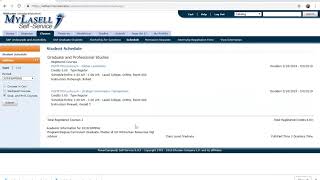 How to View Your Schedule