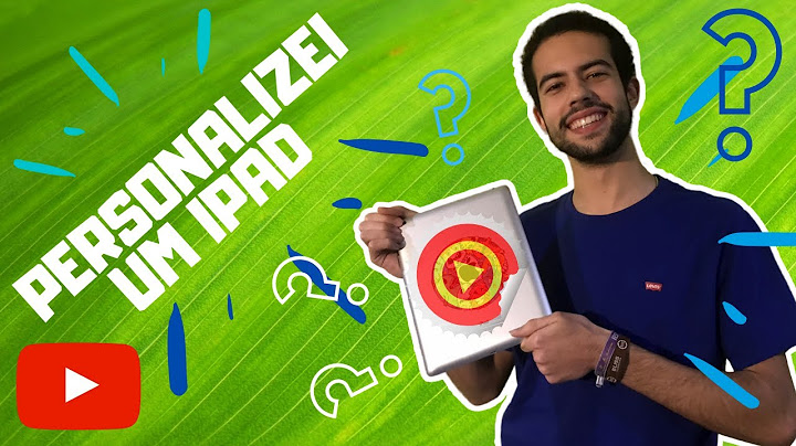 Personalizei o meu  IPAD !! [Deu certo?] Quarentena