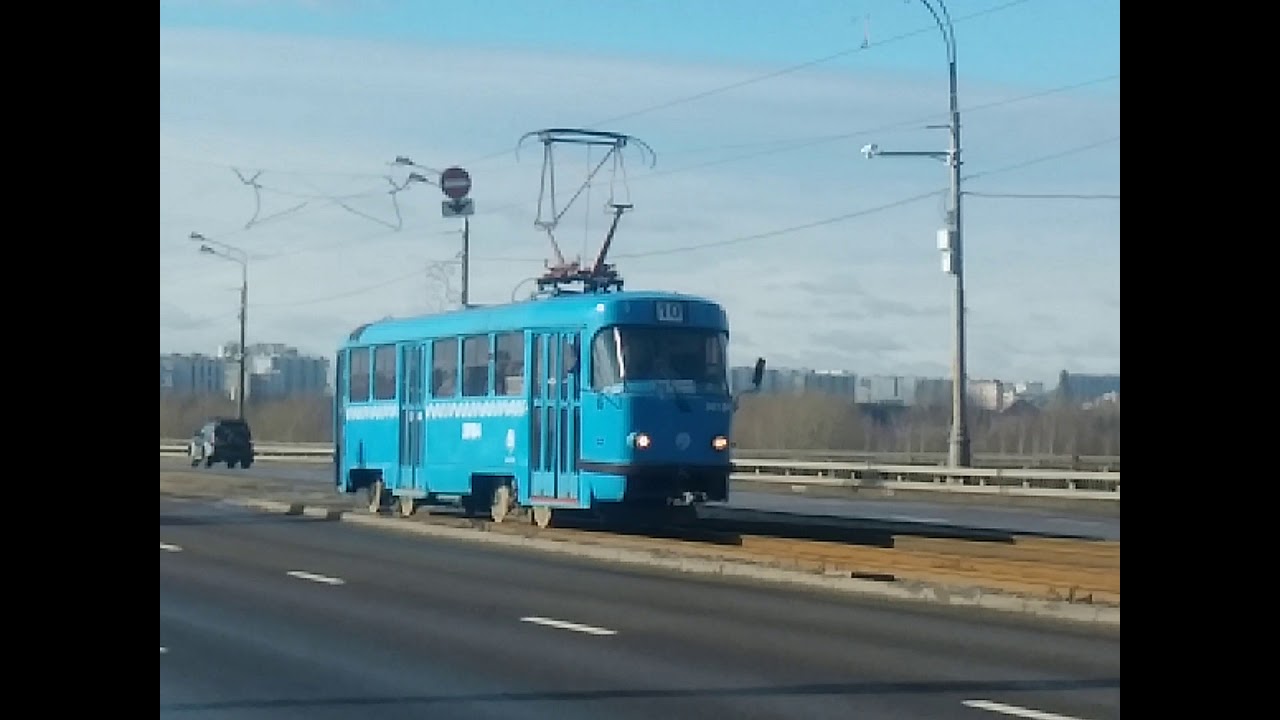 МТТЧ 30184 и МТТА 30480 На Строгинском мосту