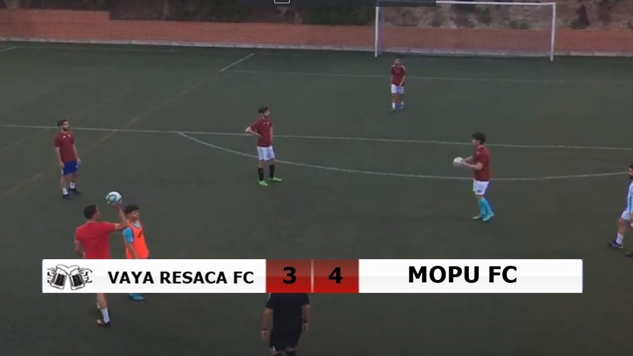FASE GRUPOS VAYA RESACA FC VS MOPU FC - YouTube