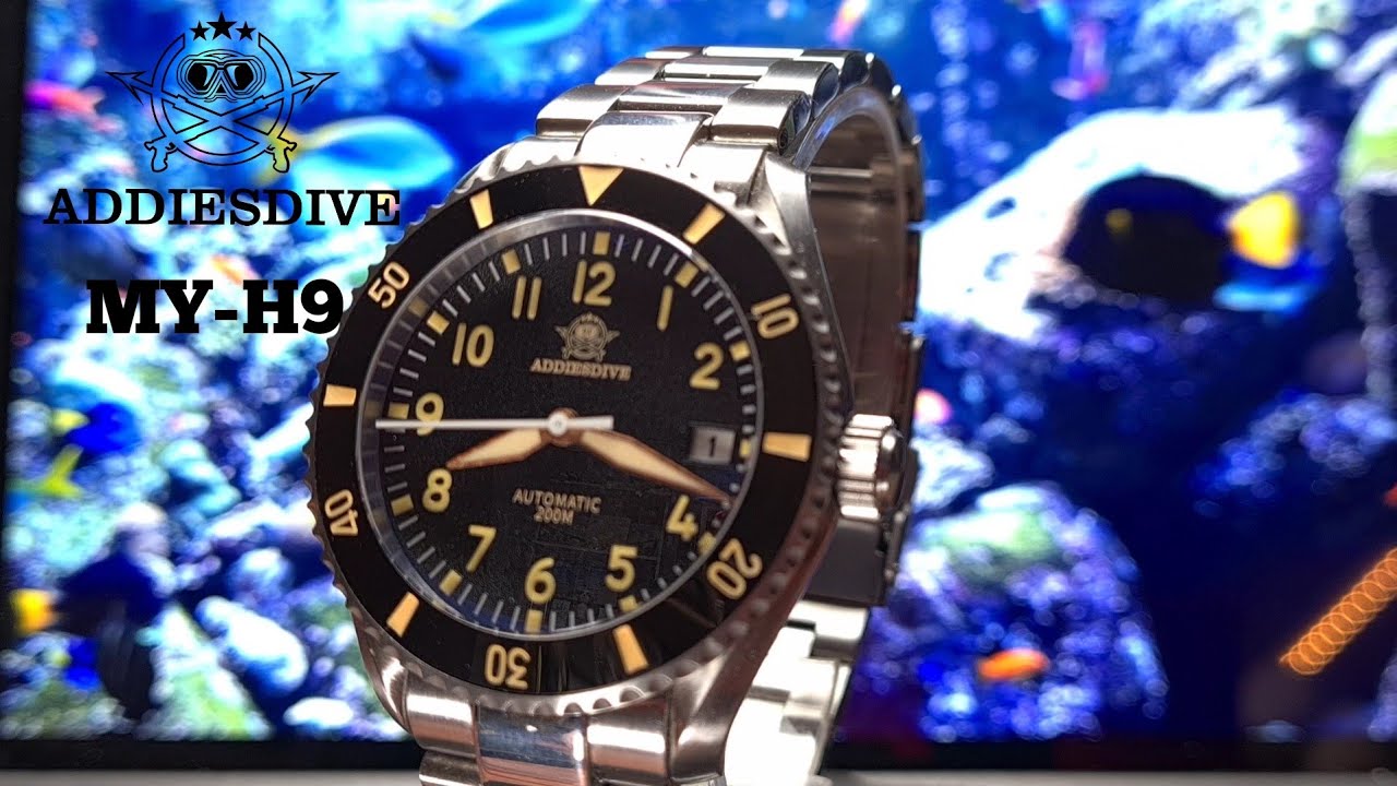 Addiesdive MY-H9 Diver or pilot? does it really matter? 😁 - YouTube