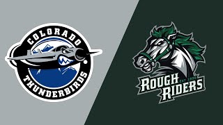 Información Colorado Thunderbirds U14 at Rocky Mountain Roughriders U14 - 9/18/22 Actualización