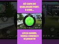 JOGANDO FREE FIRE PARTE 8 SÓ CAPA DE QUALIDADE COM LECCA GAMES #SHORTS