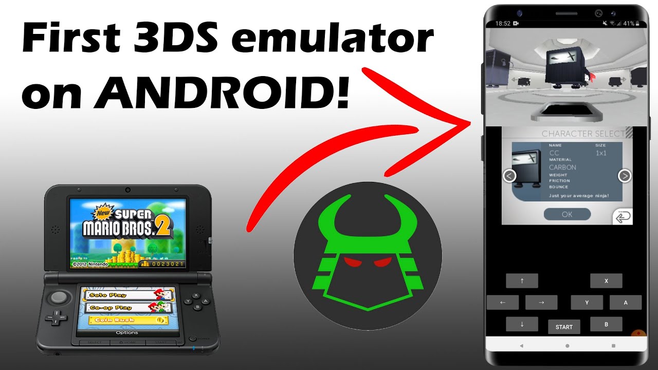 First Real 3Ds Emulator On Android! | Mikage Nintendo 3Ds Emulator - Youtube