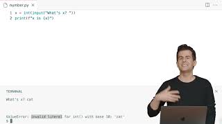 CS50P   Lecture 3   Исключения