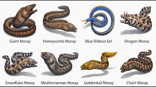 Every Type of Moray Eel Explained