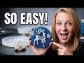 Creating Gorgeous Druzy Coasters Using Molds And Shapes Moulds!