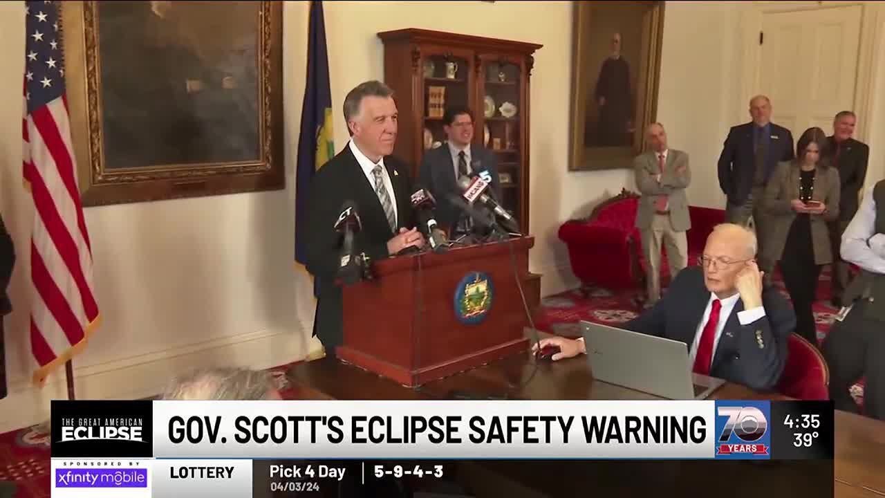 Gov. Scott: Think of Monday’s eclipse as ‘peak foliage weekend on steroids’