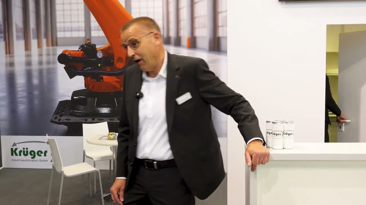 Krüger Industrieautomation auf der Fachpack 2025 – Innovation trifft Präzision