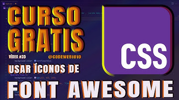🌟📢🚀CURSO CSS #35 GRATIS  💰💰 ¡ APRENDE A USAR LOS ÍCONOS DE MARCAS CON FONT AWESOME📢🚀😎  #fontawesome