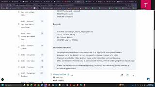 Databases - Unit 11 Lecture/Demo - MySQL Views - Create and Utilize - Fall 2025