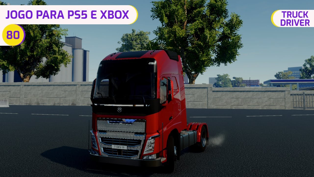 Truck Driver jogo simulador de caminhão plataforma PS4 PS5 e PC