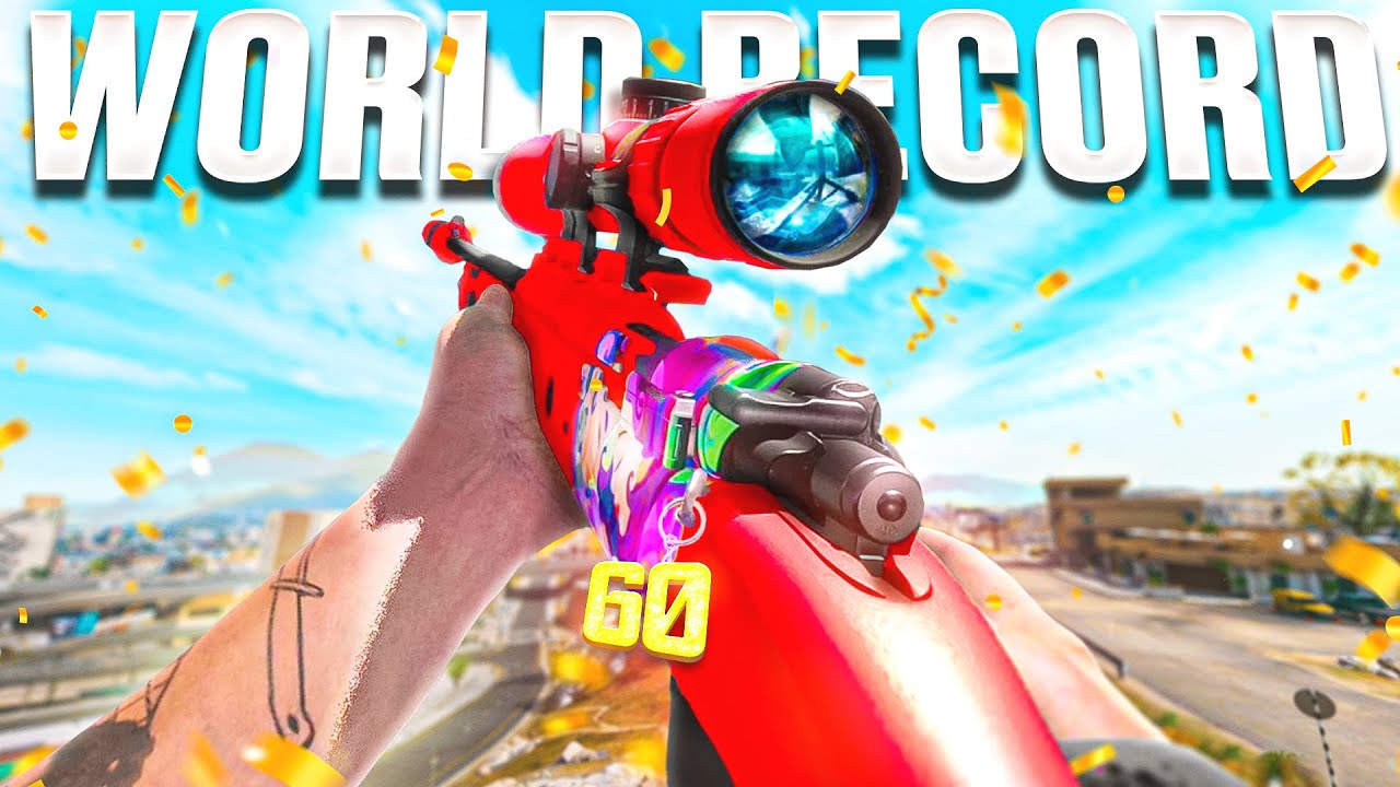 * NEW * I BROKE THE SOLOS WORLD RECORD in WARZONE (60 KILLS SEASON 4 ...