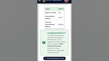 My AFCAT Result ✨ #afcat #afcat2025 #upsc #govtjobs