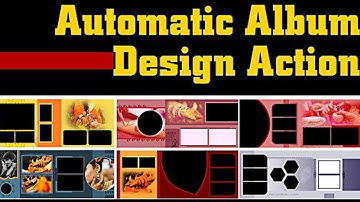 Album Design Action | Photoshop CS3 to CC2020 l Free Download