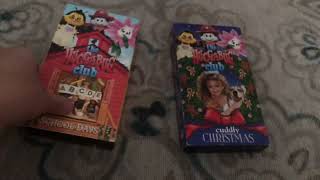 The Huggabug Club: School Days 1996 VHS and The Huggabug Club: Cuddly Christmas 1995 VHS