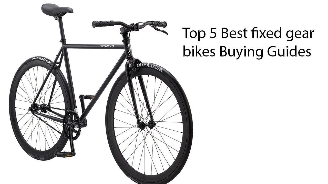 Top 5 Best fixed gear bikes Buying Gides YouTube