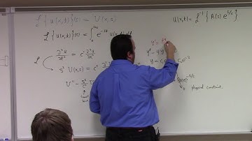 Differential Equations: wave eqn nice solution, Laplace Equation, 11-30-17, part 1