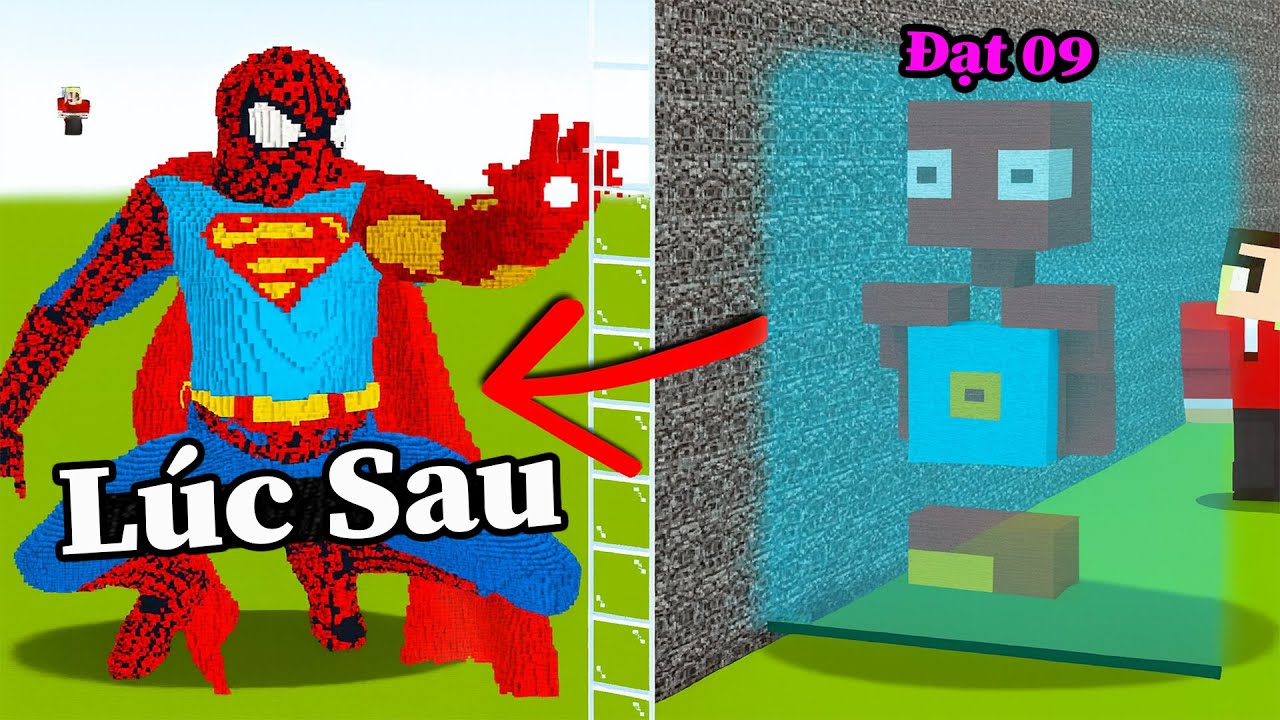 Đạt 09 Đã Chiến Thắng Cuộc Thi Xây Dựng Nhờ Chơi Gian Lận ( Phần 11 ) 🤣 Siêu Hài Hước