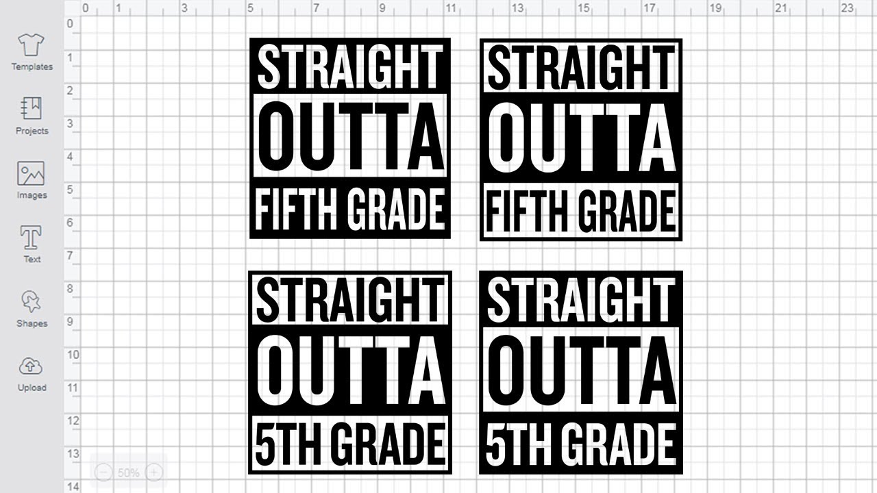 Straight Outta 5Th Grade Svg Free Cut File for Cricut - YouTube