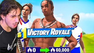 FORTNITE ARENE TRIOS CHAMPIONS DES PROS ME CARRY 10K POINT