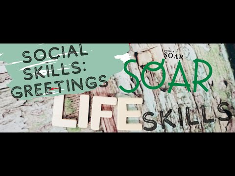 Social Skills: Greetings SOAR Life Skills For Adults With Special Needs/Disabilities