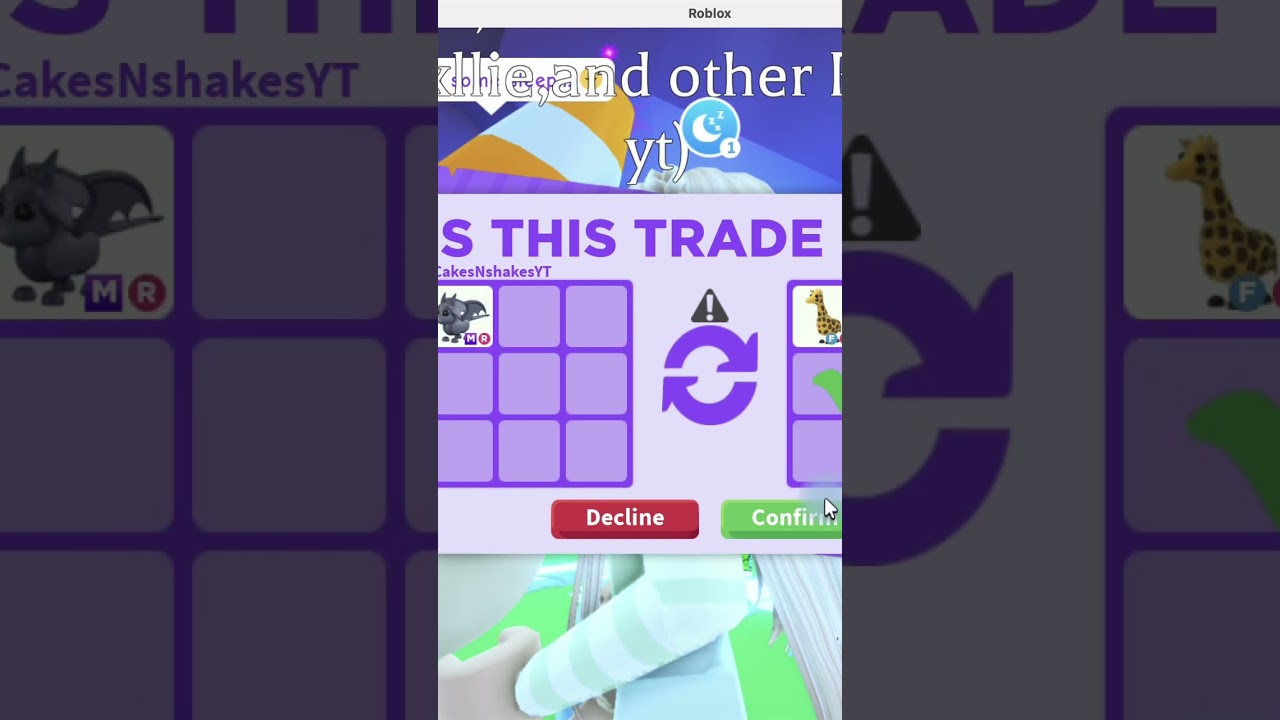 Gargoyle, Trade Roblox Adopt Me Items