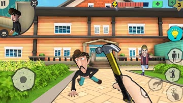 Scary Stranger 3D _ New updater - New fun video everyday  ( Walkthrough GAMES Adroid/ios ) part 93