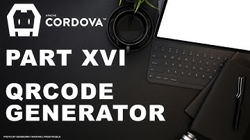 Buat Aplikasi Android Part 16 | QRCode Generator| Kode QR | Cordova
