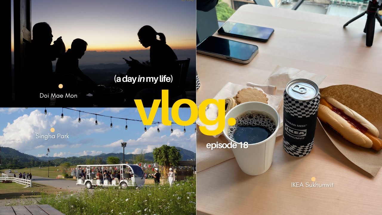 EN/Vlog - a day in my life vlog: episode 18 - Events footages, Back To Chiang Rai  