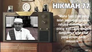 Risalah Al Hikam (Hikmah 77)