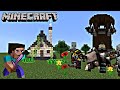 "Epic Minecraft Raid"! Pillager Attack On My Villagers  #Minecraft #MinecraftRaid #PillagerAttack