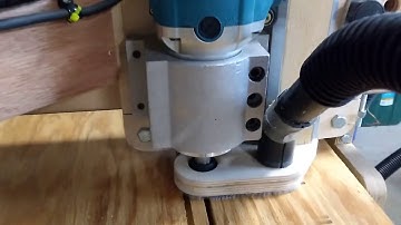 DIY CNC Router Dust Collection Detail