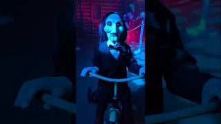 Will you survive jigsaw's maze #jigsaw #saw #halloween #midsummerscream #lionsgate #scary #makeup