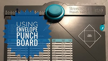 How to Make Envelopes with We R Memory Keepers Envelope Punch Board