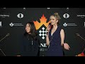 Interview with Lei Tingjie | Round 12 | FIDE Candidates