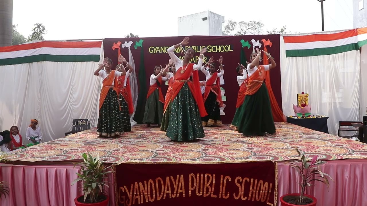 77th Republic Day Celebration | Senior Students Performance | Gyanodaya Public School Ashapur