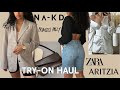 TRY-ON HAUL D'APRÈS CONFINEMENT (NAKD, PRINCESS POLLY, ZARA, ARITZIA) I badcurlyhair