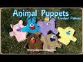 Animal Puppets Crochet Pattern  #crochet #crochetvid