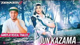 Tekken 8 JUN KAZAMA Gameplay Trailer is CRAZY BEAUTIFUL  - Roo Kang Reaction