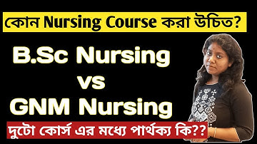 B. Sc Nursing Vs GNM | Which Course Best in 2021 | Difference Between GNM And B.sc Nursing. Best Job