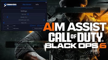 COD BLACKOPS 6 AI AIM ASSIST for PC