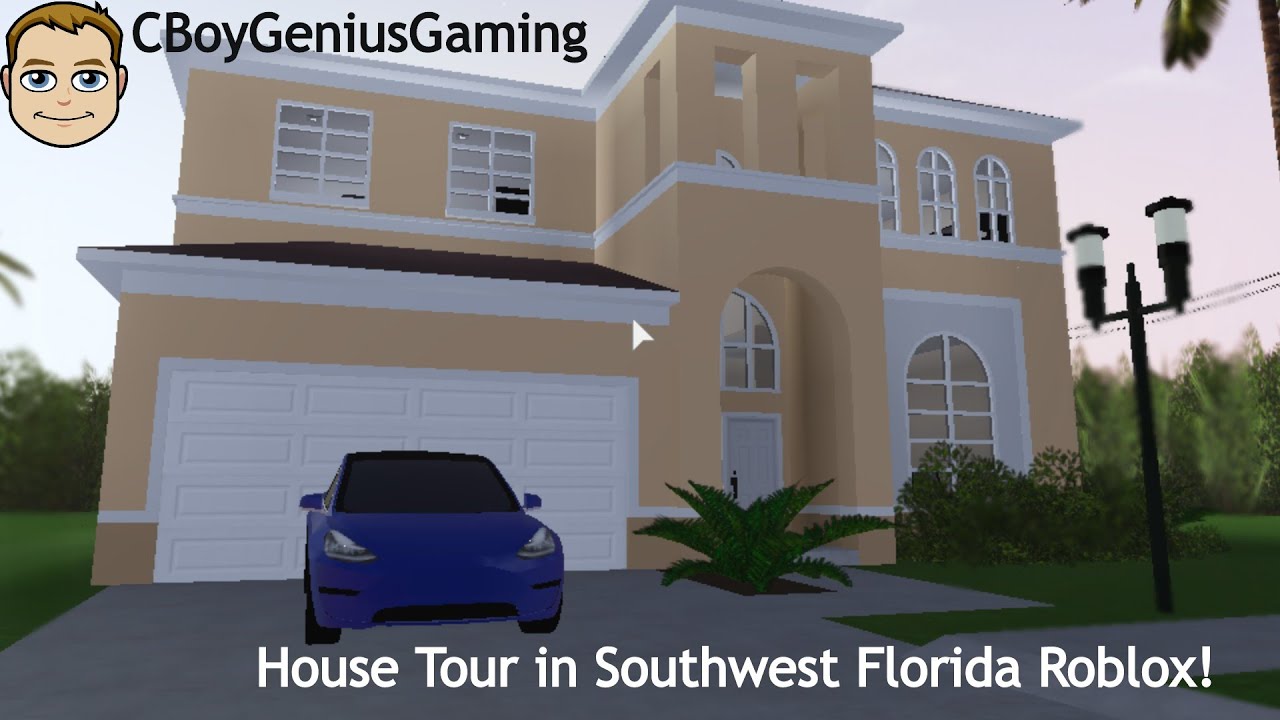 House Tour in Southwest Florida Roblox! YouTube