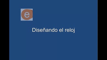 Reloj digital analógico con Excel  parte3- 5