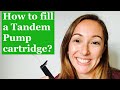 How to fill a Tandem Pump cartridge