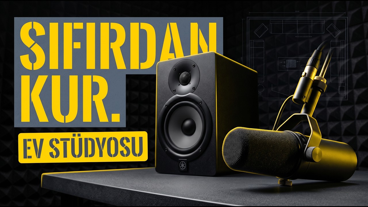EV STÜDYOSU NASIL KURULUR? (Ev Stüdyosu Kurulumuna Giriş)