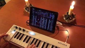 KeyStep & Moog Model 15 app : in a minute