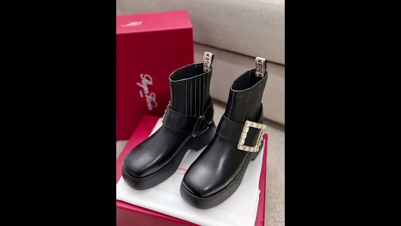 Roger Vivier Women's Ankle & Booties Boots - YouTube