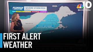 First Alert Monday for storms and heavy rain