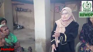 #hiwop Report Rehana Gopang Journal Secretary Zillah Dadu
